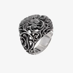 Maria e Luisa Jewels Anelli Uomo | Anelli In Argento<Anello chevalier in argento