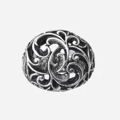 Maria e Luisa Jewels Anelli Uomo | Anelli In Argento<Anello chevalier in argento