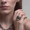 Maria e Luisa Jewels Anelli Con Pietre<Anello con pietra grande ovale