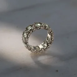 Maria e Luisa Jewels Fedi | Anelli Con Pietre<Anello Eternity con pietre taglio smeraldo