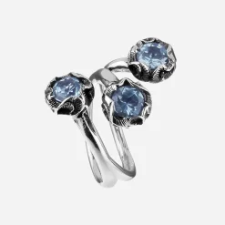 Maria e Luisa Jewels Anelli Con Pietre<Anello intrecciato 3 pietre