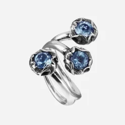 Maria e Luisa Jewels Anelli Con Pietre<Anello intrecciato 3 pietre