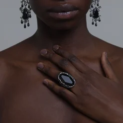 Maria e Luisa Jewels Anelli Con Pietre<Anello Opera con pietra ovale sfaccettata