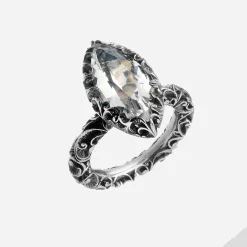 Maria e Luisa Jewels Anelli Con Pietre | Anelli Solitario<Anello solitario con pietra navette