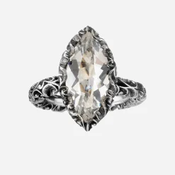 Maria e Luisa Jewels Anelli Con Pietre | Anelli Solitario<Anello solitario con pietra navette