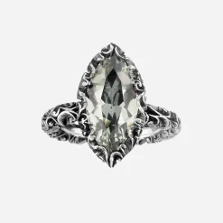 Maria e Luisa Jewels Anelli Con Pietre | Anelli Solitario<Anello solitario con pietra navette