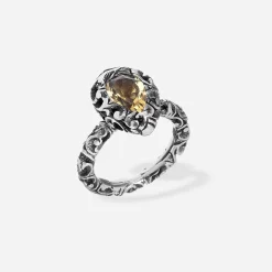 Maria e Luisa Jewels Anelli Con Pietre | Anelli Solitario<ANELLO SOLITARIO DROP