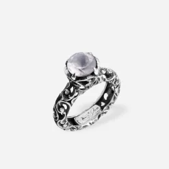 Maria e Luisa Jewels Anelli Con Pietre | Anelli Di Fidanzamento<Anello solitario in argento