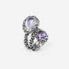 Maria e Luisa Jewels Anelli Con Pietre<ANELLO SPIRAL DOUBLE DROP