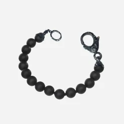 Maria e Luisa Jewels Bracciali Uomo | Bracciali Con Pietre<Bracciale con sfere in onice opaco