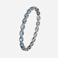 Maria e Luisa Jewels Bracciali Rigidi | Bracciali Con Pietre<Bracciale Eternity rigido con navette