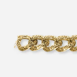 Maria e Luisa Jewels Bracciali In Oro Vermeil<Bracciale groumette a maglie grandi