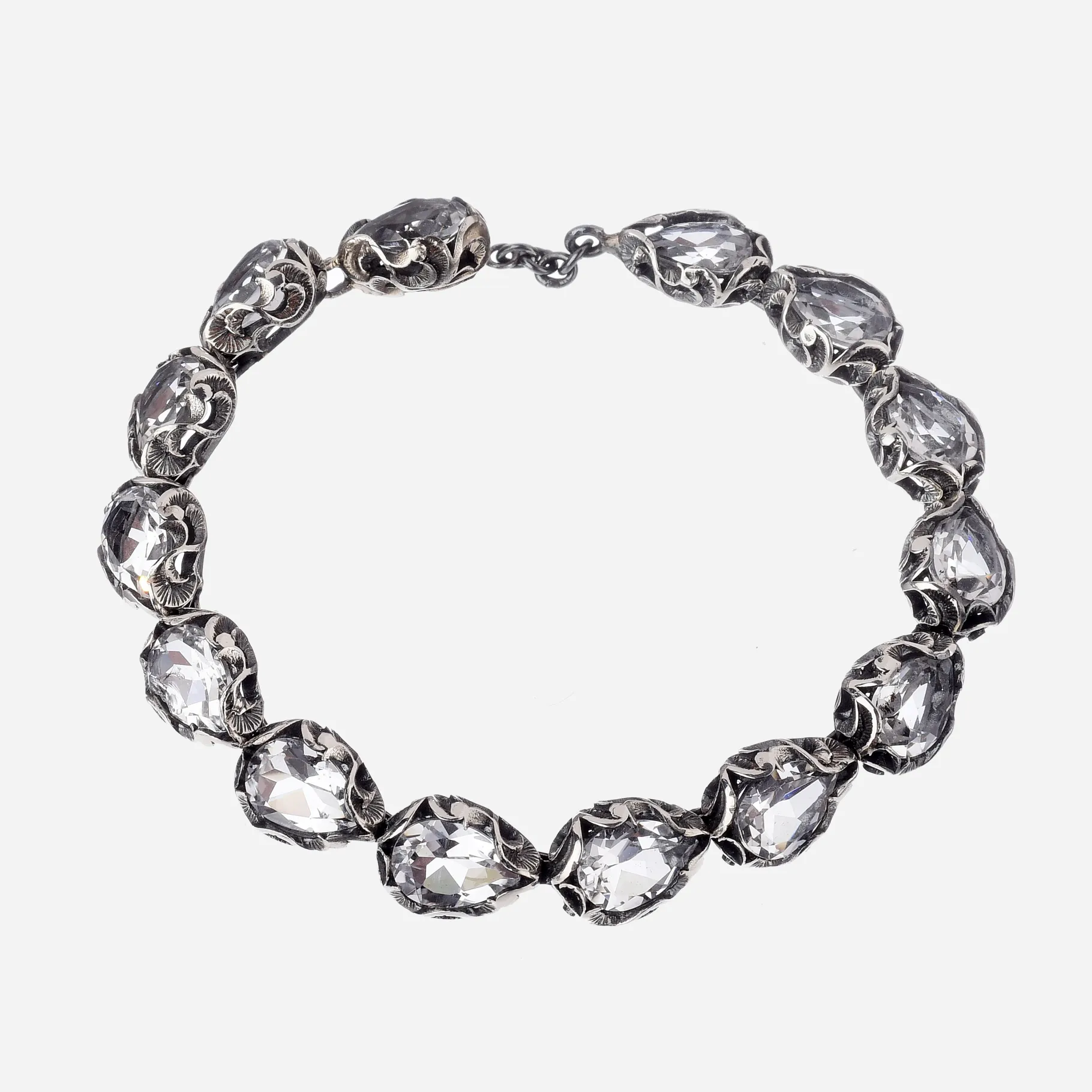 Maria e Luisa Jewels Bracciali Con Pietre<Bracciale tennis Shri con pietre a goccia