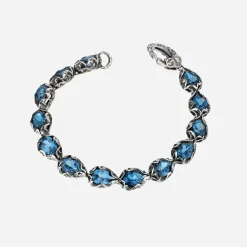 Maria e Luisa Jewels Bracciali Con Pietre<Bracciale tennis Shri con pietre a goccia