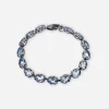 Maria e Luisa Jewels Bracciali Con Pietre<BRACCIALE TENNIS TOPAZIO AZZURRO