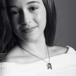 Maria e Luisa Jewels Collane Con Pietre | Collane In Argento<Collana con lettera A