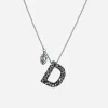 Maria e Luisa Jewels Collane In Argento<Collana con lettera D
