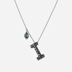 Maria e Luisa Jewels Collane In Argento<Collana con lettera I