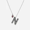 Maria e Luisa Jewels Collane In Argento<Collana con lettera N