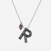 Maria e Luisa Jewels Collane In Argento<Collana con lettera R