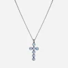Maria e Luisa Jewels Collane Girocollo | Collane Con Pietre<Collana Cross Shine con 7 pietre tonde