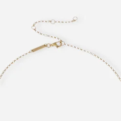 Maria e Luisa Jewels Collane Girocollo | Collane Con Pietre<Collana dorata con 9 pietre taglio tondo