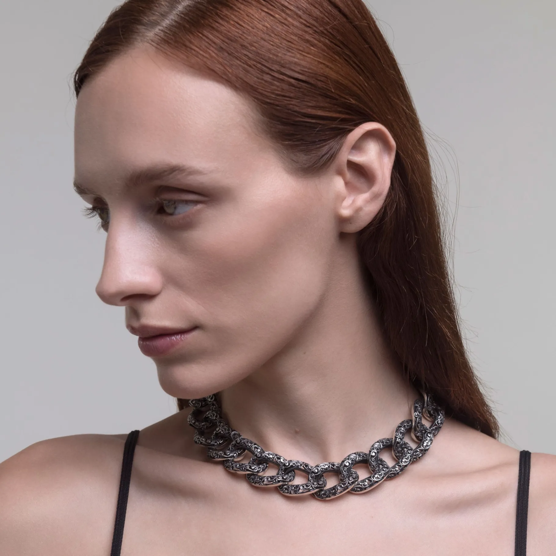 Maria e Luisa Jewels Collane Girocollo | Collane In Argento<Collana girocollo a Groumette grandi