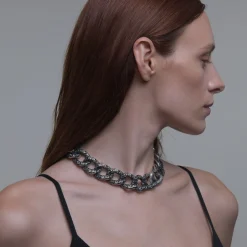 Maria e Luisa Jewels Collane Girocollo<Collana girocollo a Groumette grandi