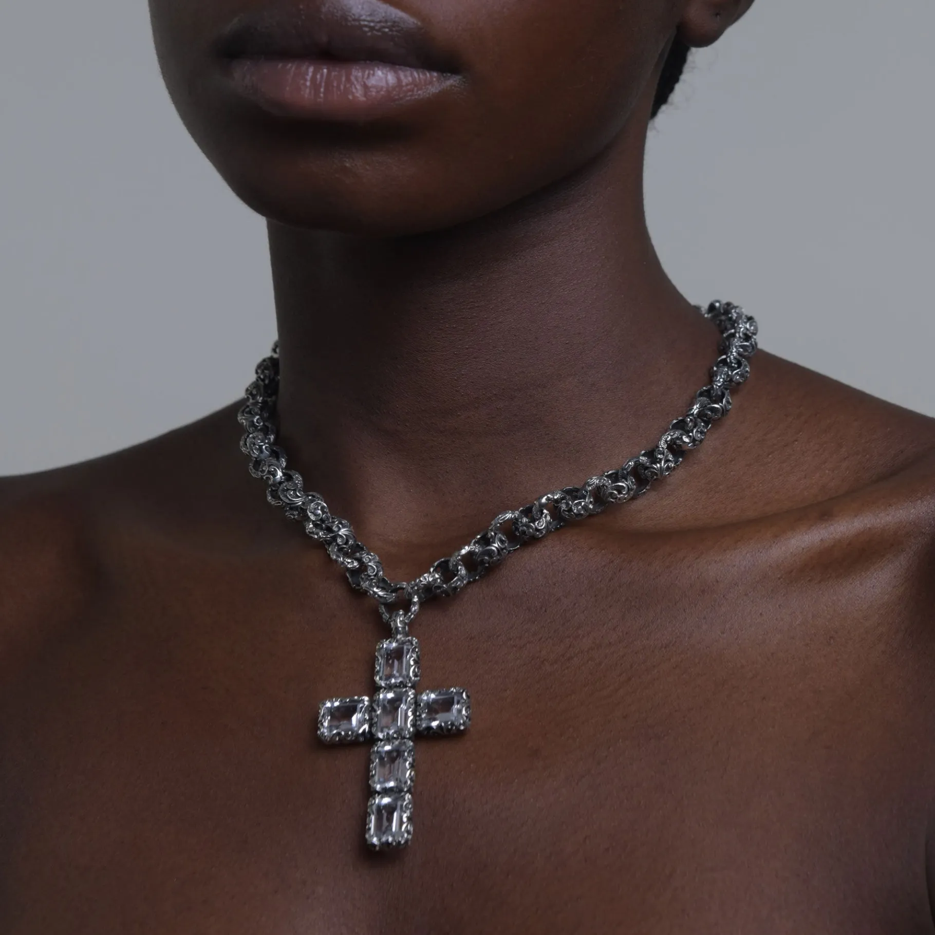 Maria e Luisa Jewels Collane Girocollo<Collana girocollo Cross Queen