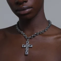 Maria e Luisa Jewels Collane Girocollo<Collana girocollo Cross Queen