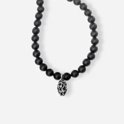 Maria e Luisa Jewels Collane Con Pietre | Collane Uomo<Collana Nomad con onici opachi e shiva lingam