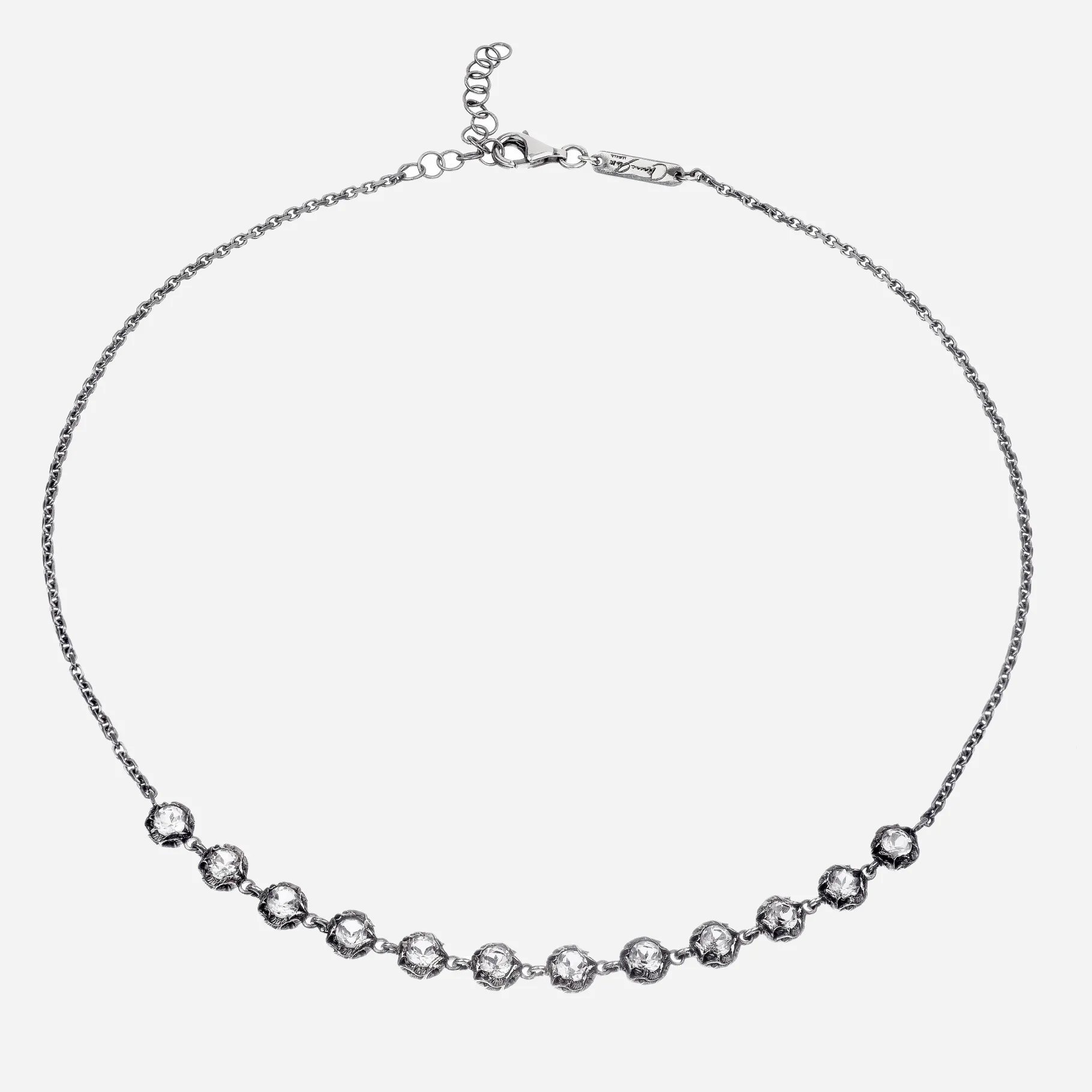 Maria e Luisa Jewels Collane Girocollo | Collane Con Pietre<Collana Shri girocollo, 12 pietre tonde