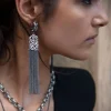 Maria e Luisa Jewels Orecchini Chandelier<Orecchini chandelier con catene forzatina