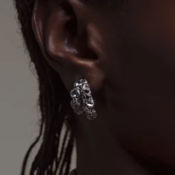 Maria e Luisa Jewels Orecchini A Cerchio | Orecchini Con Pietre<ORECCHINI ETERNITY DOUBLE