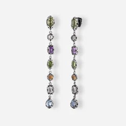 Maria e Luisa Jewels Orecchini Pendenti | Orecchini Con Pietre<Orecchini pendenti 7 pietre miste