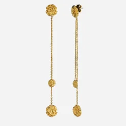 Maria e Luisa Jewels Orecchini Pendenti | Orecchini In Oro Vermeil<Orecchini pendenti in oro con lenticchie