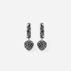 Maria e Luisa Jewels Orecchini In Argento<Orecchini Shakti, cuore intarsiato