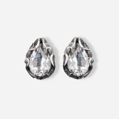 Maria e Luisa Jewels Orecchini Con Pietre<Orecchini Shri a lobo con pietra a goccia