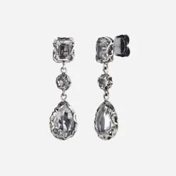 Maria e Luisa Jewels Orecchini Pendenti | Orecchini Con Pietre<Orecchini Shri pendenti in argento con 3 pietre